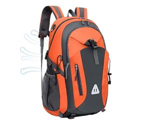Mochila para exteriores de 35 l, impermeable, mochila de viaje ergonómica, de almacenamiento de equipo espacioso para un transporte cómodo | camping, trekking, expedición, , escalada