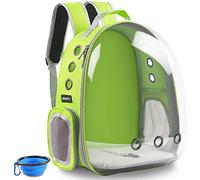 Mochila para Gatos, Mochila de Burbujas Transparente, Aprobada por Aerolíneas, Ventilada, para Viajes y Mascotas