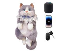 Mochila para gatos - Mochila de peluche para gatos realista, mochilas escolares de diseño con peluches, para libros con animales para adolescentes elementales chicos niñas niños estudiantes