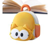 Mochila para gatos para niñas, mochila para gatos | mochila preescolar gato dulce mochila, mochila de hombro para guardería, mochila grande para niños, amarillo, Siehe Beschreibung