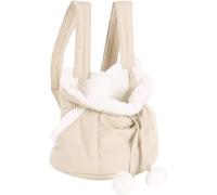 Mochila para Gatos - Perros - Cuddi - Mochila ventral Acolchada con Acabados en Peluche y Bolsillos