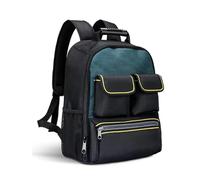 Mochila para herramientas de electricista con correas ergonómicas que proporciona comodidad y solución de almacenamiento eficiente para portadores de herramientas profesionales técnicos