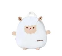 Mochila para la escuela para niños pequeños, bonita mochila de dibujos animados, mini bolsa de viaje para guardería para bebés niñas y niños de 2 a 6 años (saco de boxeo pesado con diseño de gato