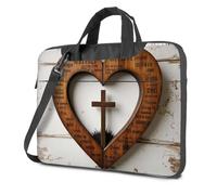 Mochila para laptop para hombre, cruz sincera: un símbolo de devoción, bolsa para laptop, bolsa para laptop, bolsa para laptop para mujer, 17 pulgadas, Color, 26x36cm