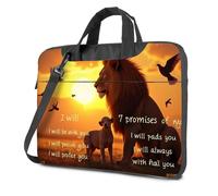 Mochila para laptop para hombre The Lion'S Promises At Sunset Bolsa para laptop Bolsa para laptop Bolsa para laptop para mujer de 17 pulgadas, color, 29x40cm