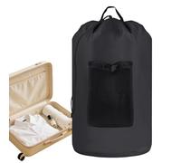 Mochila para lavandería, bolsa de lavandería con cierre de cordón - canasta de ropa sucia para apartamentos alquiler de alquiler de lavandera hotel casa
