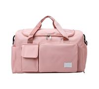 Mochila para mochila con bolsillo separado, para mujeres y hombres, bolsa con compartimento para zapatos, ligera y fácil de llevar, mochila de emergencia gris, B, Talla única