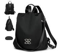 Mochila para mujer - Bolsa de viaje casual de tela Oxford, antirrobo, ligera, bolsa de hombro para escuela, camping, picnic, uso al aire libre, multifunción, bolsa de mano de doble hombro, duradera y