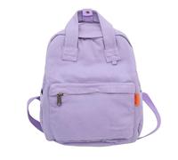 Mochila para mujer, mini mochila, mochila de lona, bolso diario ligero, mochila minimalista, bolso bandolera, bolso de mano, regalo para él o ella, 5 colores disponibles