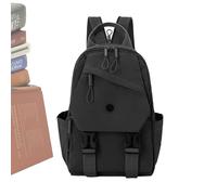Mochila para mujer, mochila femenina,Bolsa de escuela para estudiantes | Mochila compacta al aire libre para estudiar trabajo de sellado de gran capacidad, Negro , Se référer au descriptif