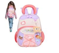 Mochila para niñas - Mochila escolar impermeable de 32 cm de altura espaciosa | Soc à das para Diseño con hebilla | para el jardín de infantes la escuela primaria los viajes el jardín de infantes