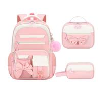 Mochila para niñas mochila impermeable de gran capacidad multi-bolsillos | Mochila escolar para el jardín de infantes, estudiantes universitarios, niños, niñas y adolescentes