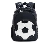 Mochila Para Niños - Bookbag Duradera De Fútbol | Bolsa De La Escuela Para Niños Elementary | Escuelas Intermedias, Set De Lonchera, Tema De Los Adolescentes, El Paquete De Espaldas Para Jóvenes De 8