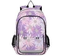 Mochila para niños de 8 a 12 años: mochila ajustable para niños y niñas de sexto grado en varios colores, rosa lavanda pastel suave