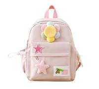 Mochila para niños, ligera e informal, bonita mochila de guardería para adolescentes, niñas, niños, correas ajustables, mochila escolar para escuela y guardería, 30 x 25 x 11 cm