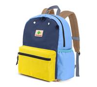 Mochila para niños pequeños de 1 a 3 años: mochila de bebé con correa para niños y niñas, arnés antipérdida para caminar, Limón-tiburón-m, M, Kindergarten (carpeta A4 de 33.8 cm de altura)