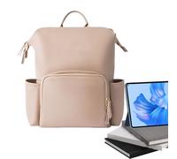 Mochila para pañales - bolso de cuero PU, mochila de de mamá | Organizador resistente al agua, diseño elegante de almacenamiento de viajes (para bebé para niños unisex Hospital Hospital Picnic Va