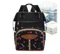 Mochila para pañales - impermeable grande bolsa de maternidad para pañales con correas para cochecito | Bolsa de viaje para bebé con cómodo cambiador incluido | para papá, mamá, padre, mujeres