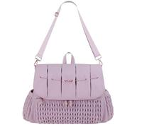 Mochila para pañales para padres modernos, bolso de mano, bolso bandolera, elegante pañal, portátil, plegable, espacioso, cambiador portátil
