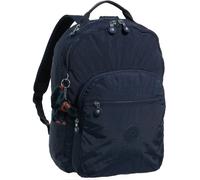 Mochila para port?til Kipling Seoul Large Metallic de 15" en tono azul aut?ntico