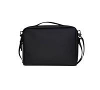 Mochila para port til RAINS, ideal para el trabajo y la universidad. Compatible con modelos de 13 a 16 pulgadas (negro de 14 a 15 pulgadas).