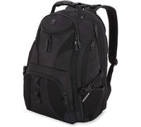 Mochila para port til SwissGear 1900 Scansmart TSA de 17 pulgadas, color negro