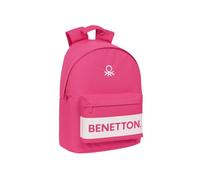 Mochila Para Portatil 14,1 Benetton Raspberry 31 x 41 x 16 cm.