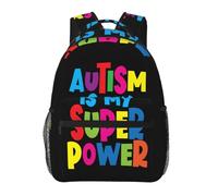 Mochila para portátil "Autism Is My Super Power" (El autismo es mi superpod