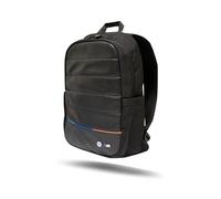 Mochila para portátil BMW 16", negra - carbono tricolor