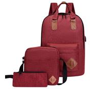 Mochila para portátil Ycandiee de 16 pulgadas para mujeres y hombres | Mochila de viaje para ordenador, apta como equipaje de mano en avión, ideal