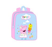 Safta Mochila infantil Peppa Pig escolar adaptable a carro 22x10x27 cm
