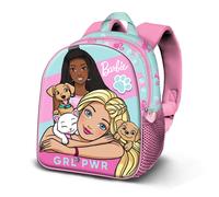 Mochila para preescolar de 31 cm, Barbie rosa 3D, Barbie Pets