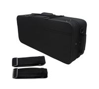Mochila para trompeta, organizativa, bolsillo frontal, impermeable, con bolsa de accesorios, ergonómica, para trompeta