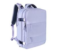 Mochila para viajar por computadora portátil: puerto USB liviano, bolsa de negocios impermeable | Diseño de estuches informático anti robo, organizador de jornada de trabajo extra grande, mochila