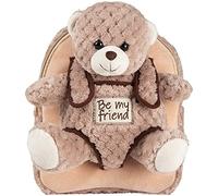Mochila peluche 27cm con oso milly extraible