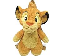 CERDÁ LIFE'S LITTLE MOMENTS Peluche 3D Suave y Ligera Mochila Lion King Oficial Disney Diseño Único y Acolchado, Unisex niños,17.0x30.0x11.0 cm