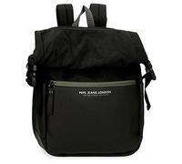 Mochila Pepe Jeans Sail Adaptable para Portátil 15.6", Negro