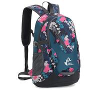 Mochila pequeña de Senderismo al Aire Libre, Ligera, Impermeable, para niños, niñas, Camping, Ciclismo, equitación, Camuflaje Rosa