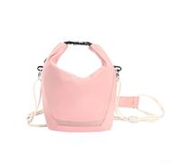 Mochila pequeña para cámara fotográfica al aire libre, bolsa de hombro ligera con cubierta para lluvia, se adapta a accesorios de tableta iPad de 25 x 23 x 10 cm (rosa)