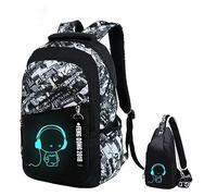 Mochila perforada con estampado de gatos. Mochila de tenis, Negro , Talla única para todos, Mochilas rucksack
