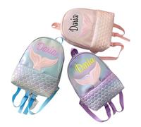Mochila Personalizada con Nombre Bordado Mochila Infantil Personalizado Pequeña para Niño Niña viaje excursion playa de Regalos Personalizados para cumpleaños Navidad vuelta al cole guardería