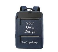 Mochila Personalizada Diseñe Su Propio Logotipo/Texto Niños Niñas Adolescentes Mochila Escolar Hombres Viajes De Negocios Bolsa para Computadora color2,42 * 31 * 11cm