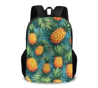Mochila Piñas con Hojas De Palma Tropical Mochila Escolar Campamento Backpack Escolares Mochilas para Travel Aire Libre Portátil