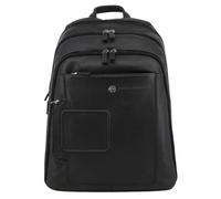 Mochila Piquadro Outca1813vi Bolsa Hombre Cuero Negro