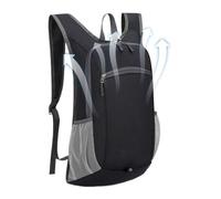 Mochila plegable, plegable de viaje, organizador deportivo ligero, soporte de correa ajustable, solución de almacenamiento compacta para botella de agua, paraguas, sombreros, pantuflas, tarjetas