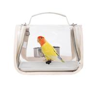 Mochila Porta Aves Bolsa Transportadora Con Percha Para Pájaro | Bolsa Transportadora De Periquitos Para Ninfa, Loros, Pericos, Cacatúas, Vacaciones, Viajes, Exteriores, Campamento, Viaje