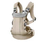 Mochila Porta Bebé Harmony - Arena / Malla 3D