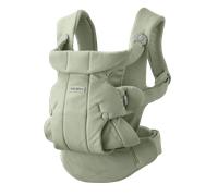 Mochila Porta Bebé Hold - Verde claro / Tejido cepillado