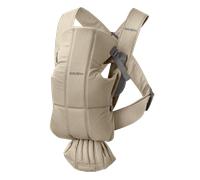 Mochila Porta Bebé Mini - Beige / Tejido