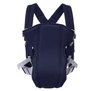 Mochila Porta Bebé Recién Nacido Asiento Sling Envoltura Infantil Transpirable Parte Posterior Trasera Regalo para Nueva Madre y Nerborn(Azul marino)